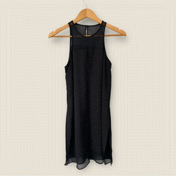 Dynamite Tops - Dynamite Black Sparkly Tunic